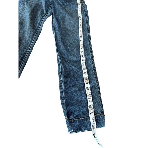 LRL Lauren Jeans Co Ralph Lauren Regular Wash Denim Straight Leg Jeans 4 Petite - Picture 4 of 7